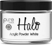 Pure Nails Halo Acrylic Powder White - 45 gr - Fijne acrylpoeder voor het plaatsen van acrylnagels -