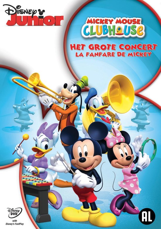Cover van de film 'Mickey Mouse Clubhouse - Het Grote Concert'