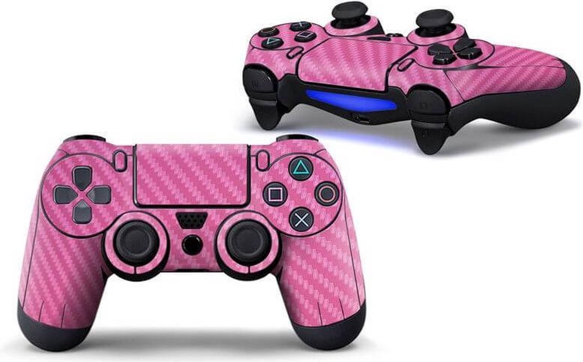 "Pink Carbon" PS4 Controller Skin