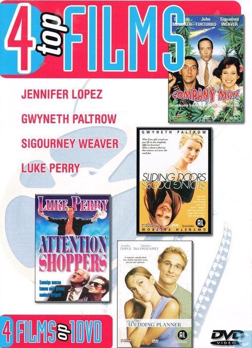 4 Top Films - Sliding Doors - Company Man - Attention Shoppers - The Wedding Planner