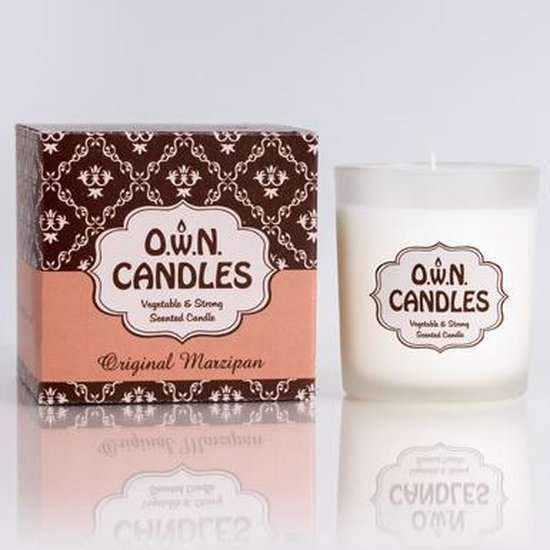 O.W.N. Candles Classic Jar Candle Original Marzipan
