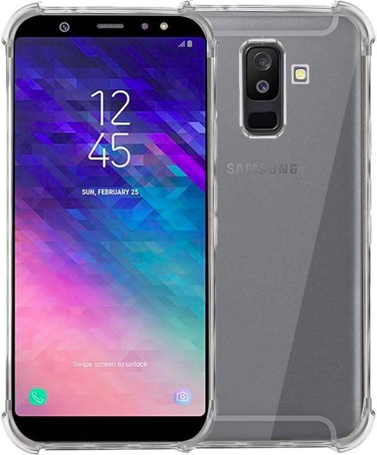 importeren jurk Chemicus samsung a6 plus 2018 hoesje shock proof case transparant - Samsung Galaxy a6  plus 2018... | bol.com
