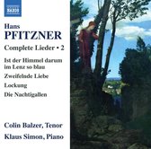 Colin Balzer - Klaus Simon - Complete Lieder, Vol. 2 (CD)