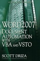 Word 2007 Document Automation with VBA and VSTO
