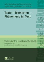 Studien zur Text- und Diskursforschung 7 - Texte – Textsorten – Phaenomene im Text
