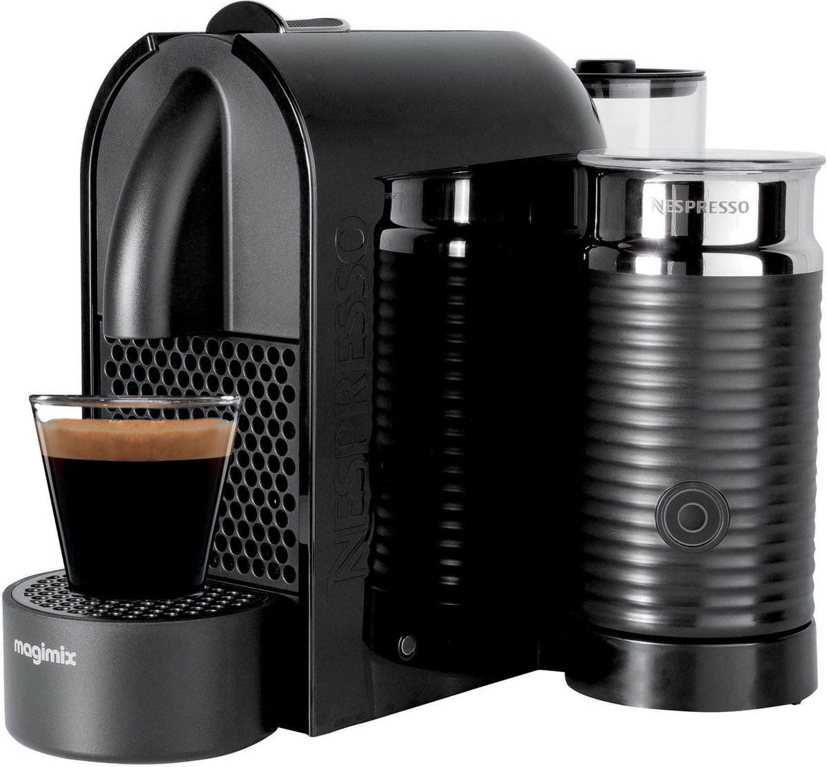 erfgoed veld Skalk Nespresso Magimix U Milk M130 Koffiemachine - Zwart | bol.com