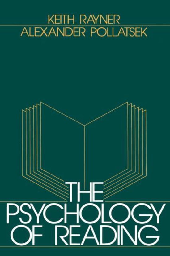 Psychology Of Reading - cover