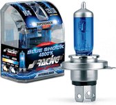 Simoni Racing Halogeen Lampen 'Blue Shock' H1 (4500K) 12V/55W, set à 2 stuks