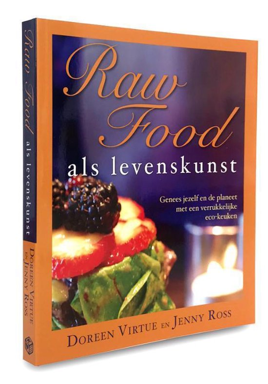 Cover van het boek 'Raw food als levens kunst' van Doreen Virtue en Jenny Ross
