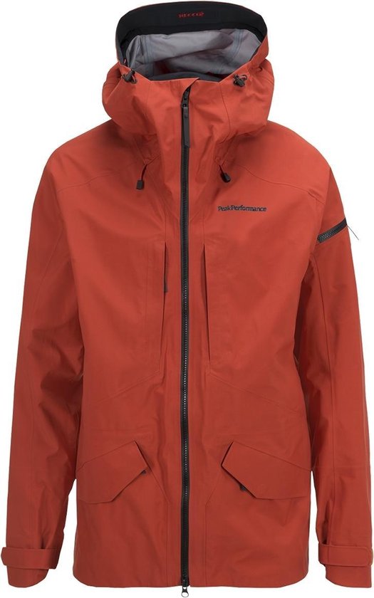 Peak Performance - Teton Ski Jacket - Gore-Tex® - XL - Oranje | bol