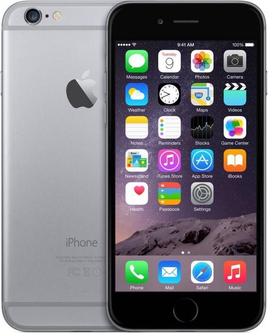 Shetland Verdienen herhaling Apple iPhone 6 11,9 cm (4.7'') 1 GB 64 GB Single SIM Grijs | bol.com