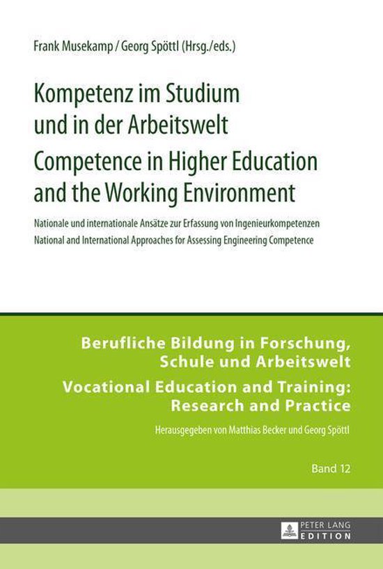 Berufliche Bildung in Forschung, Schule und Arbeitswelt / Vo ... - cover