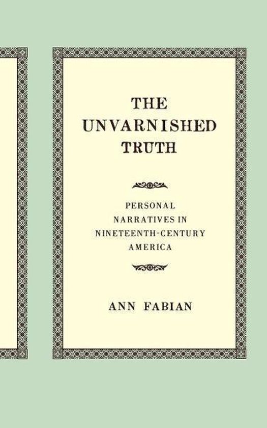 The Unvarnished Truth - cover