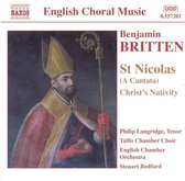 Philip Langridge - St.Nicolas Cantata / Christ's Nativ (CD)