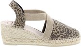 Toni Pons Triton Dames Espadrilles - Leopard - Maat 38