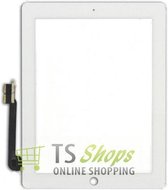 Digitizer Touch Screen Display White/Wit voor Apple iPad 3 iPad 4