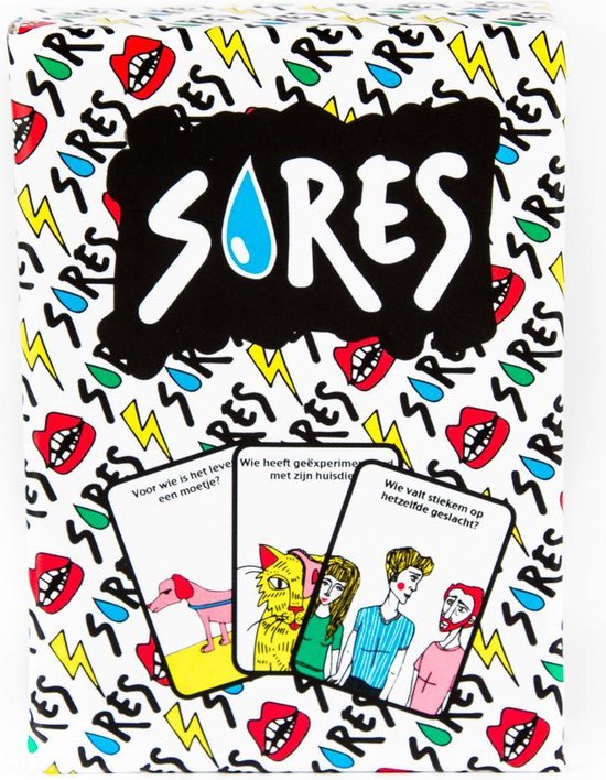 Thumbnail van een extra afbeelding van het spel Sores: Een kaartspel voor verschrikkelijke mensen