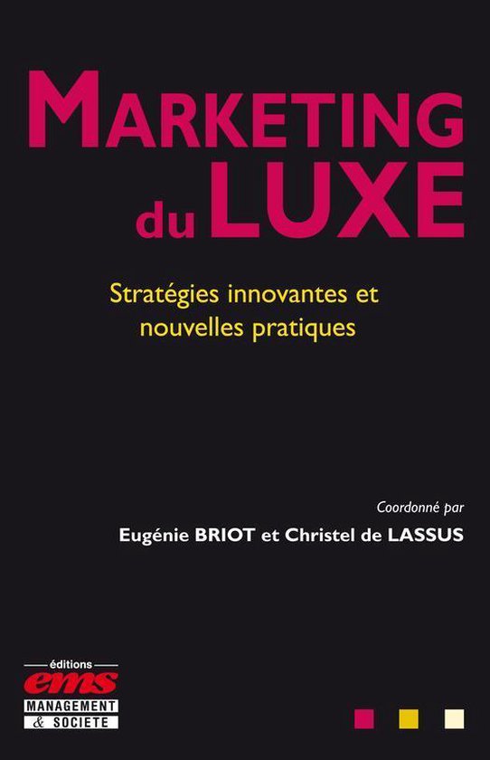 Regards sur la pratique - Marketing du luxe - cover