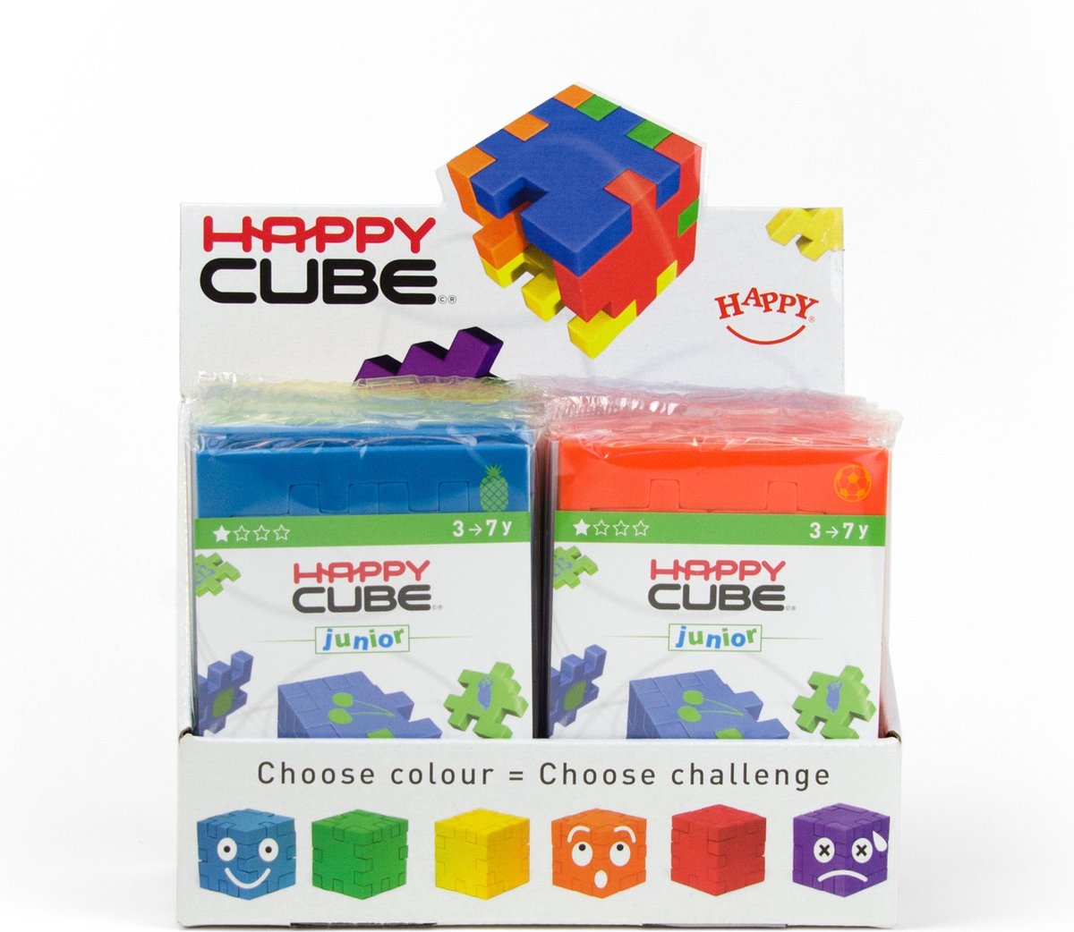 Happy Cube Junior (los) - 1 puzzelkubus