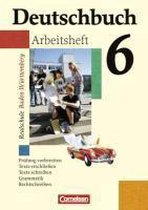 Deutschbuch - Realschule Baden-Württemberg 6: 10. Schuljahr - Arbeitsheft mit Lösungen