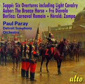 Suppé: Six Overtures include Light Cavalry; Auber: The Bronze Horse; Fra Diavolo; Berlioz: Carnaval Romain; Hérold: Zampa