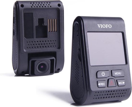 Caméra embarquée (dashcam) Viofo A119S, dispositif incluant un GPS, un  filtre CPL