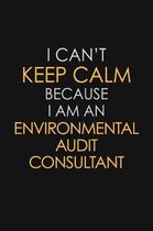 I Can't Keep Calm Because I Am An Environmental Audit Consultant