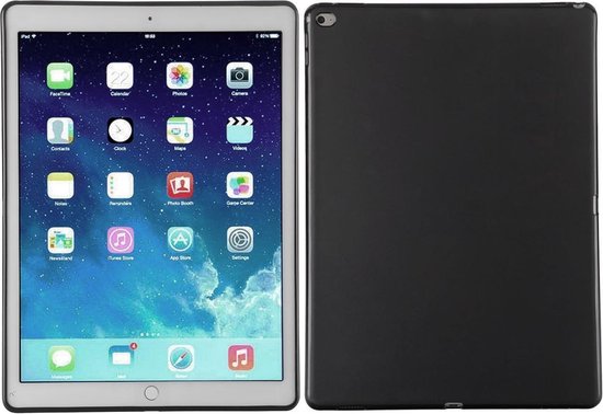 Zwart TPU hoesje voor de iPad Pro cover