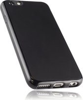 TPU Siliconen case Hoesje voor iPhone 6/6S - Zwart