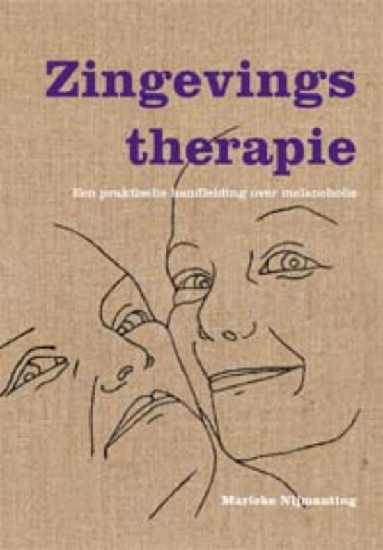 Cover van het boek 'Zingevingstherapie'