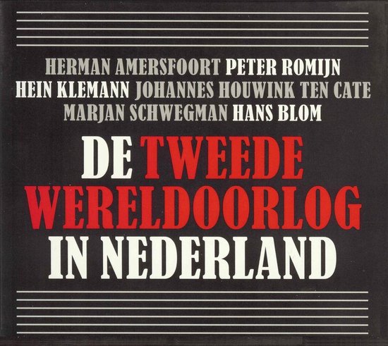 De Tweede Wereldoorlog in Nederland - cover