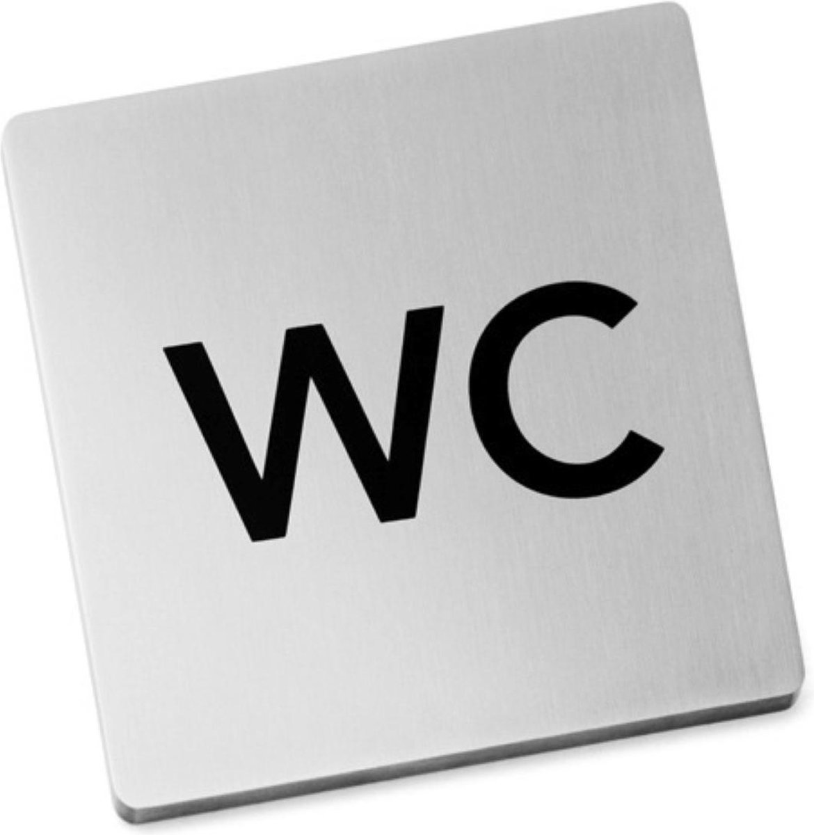ZACK Indici WC - Pictogram - Roestvrij Staal