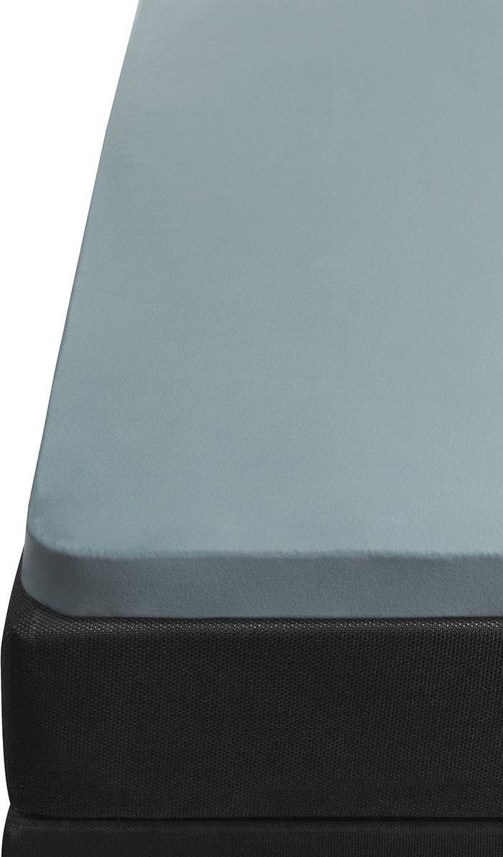 Beddinghouse BH jersey bluegrey topdek 140x200/210 Blauw Grijs