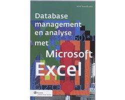 Database management en analyses met Microsoft Excel