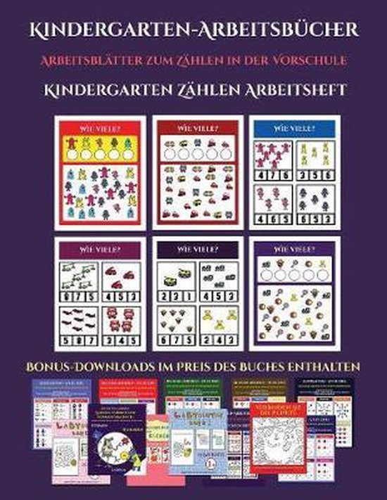 Arbeitsbl tter zum Z hlen in der Vorschule ((Z hlen lernen f ... - cover