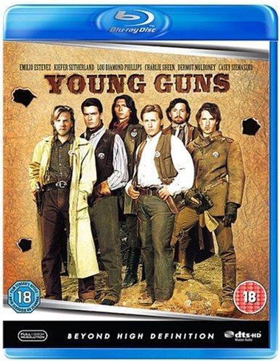 Movie Young Guns Blu Ray Dvd S Bol Com