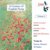 A Century Of English Song Vol.3