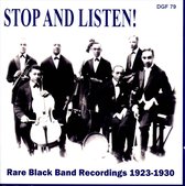Stop and Listen! Rare Black Band Recordings 1923-1930