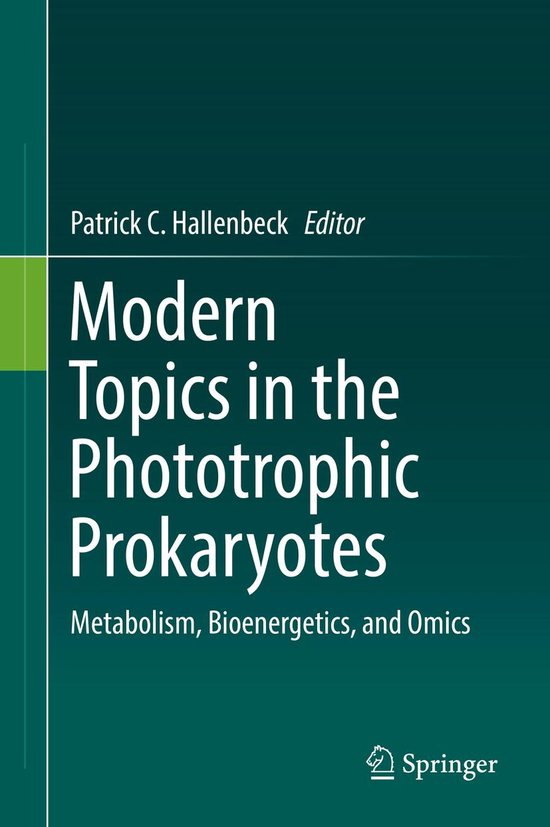 Modern Topics in the Phototrophic Prokaryotes - cover