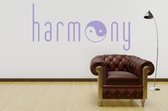 Muursticker - Harmony - 58x118 - Zwart