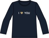Name it Meisjes T-shirt - Dark Sapphire - Maat 56