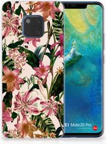 Huawei Mate 20 Pro Uniek TPU Hoesje Flowers