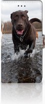 Geschikt voor Samsung Galaxy Note 8 Bookcase hoesje Design Honden