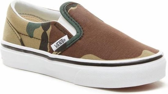 vans slip on woodland camo