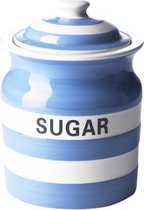 Cornishware Blue Sugar voorraadpot met deksel 84 cl - Cornishblue suiker