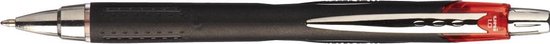 14x uni-ball intrekbare roller Jetstream, 0,45mm, medium punt, rood
