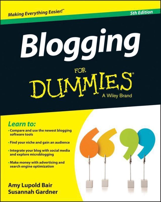 Blogging For Dummies 5th Edition - cover