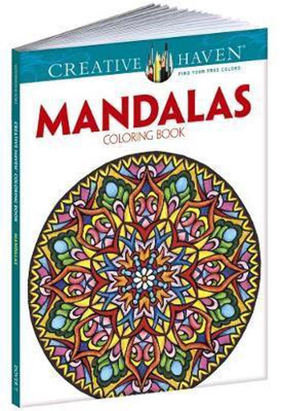 Creative Haven Mandalas Collection Coloring Book, Dover 9780486803524