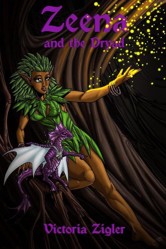 Zeena Dragon Fae 1 - Zeena And The Dryad - cover