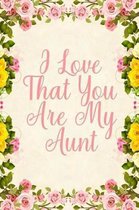 I Love That You Are My Aunt